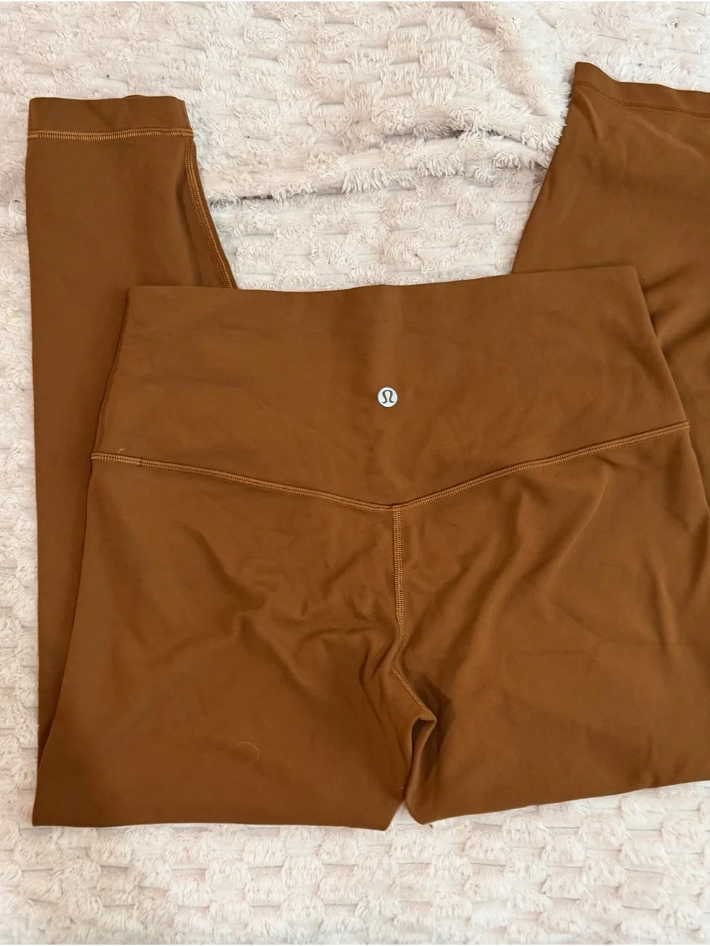 lululemon athletica Rust Brown High-Rise Leggings